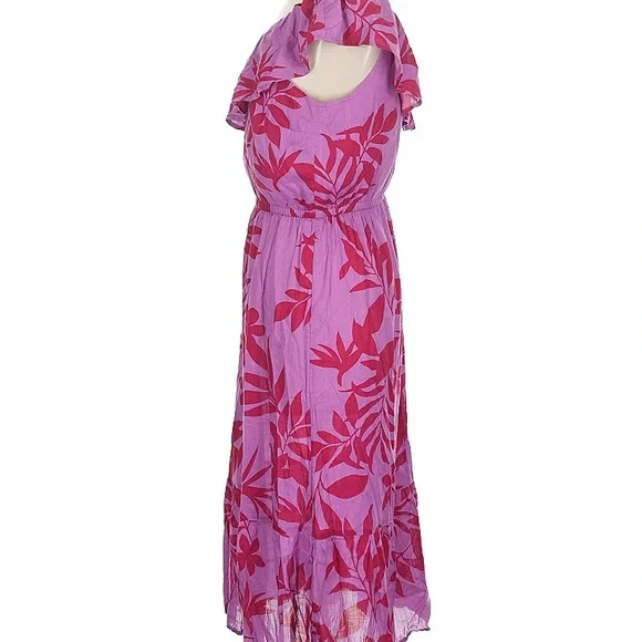 Old Navy One Shoulder Dress in Pink and Purple - Picture 2 of 7